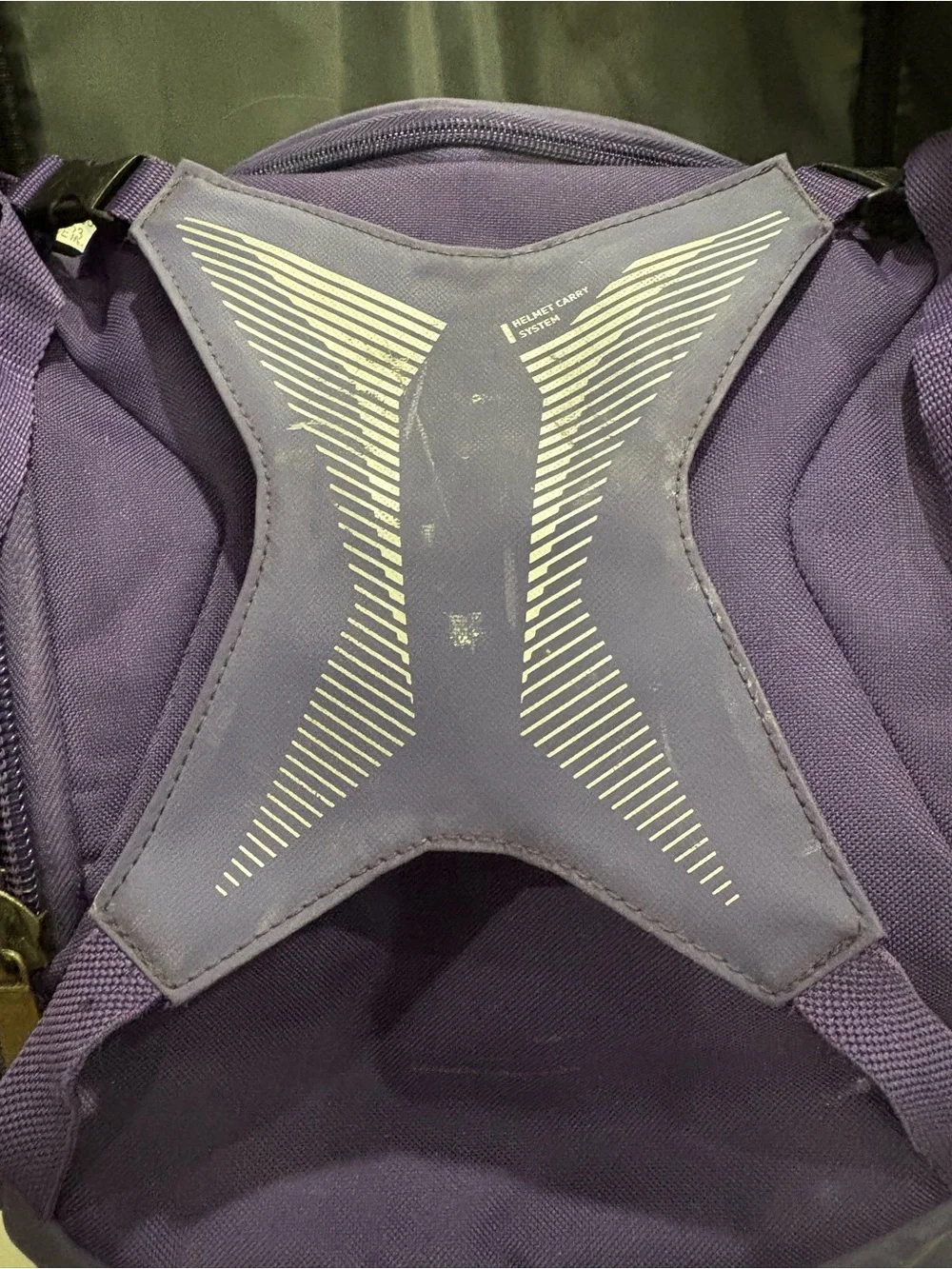 Easton Ghost NX fast pitch backpack in purple GUC 3 minor bottom wear spots
